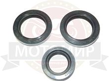 Набор сальников Муравей редуктора старого образца (49.4х33.4х8.5 (2шт), 24х38х7 (1шт))