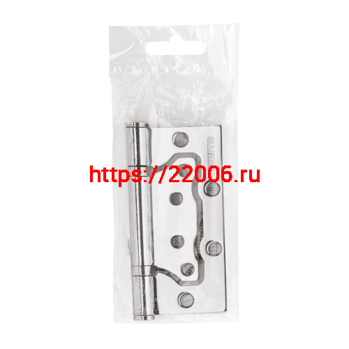 Петля Punto (Пунто) универсальная без врезки IN4200W/IND CP (тех.упаковка) хром фото 2