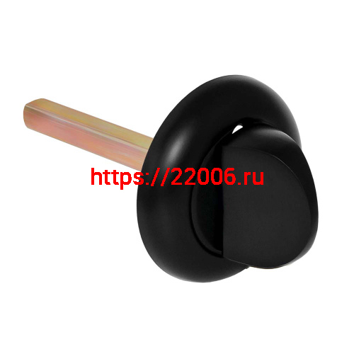 Ручка Fuaro (Фуаро) поворотная BKW8x75.R.HMR54 (HMR8x75) BL-24 черный