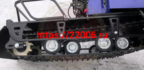 Мотобуксировщик компактный ЛИДЕР-СИГМА-2Е, 8+ л.с, с лыж. модул. с электростартером, TAV2-40 фото 5