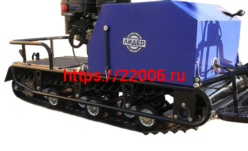 Мотобуксировщик с лыжным модулем 15 л.с., С РЕВЕРСОМ ЛИДЕР-3H-3Т-15АП, ГИДРАВЛИКА, РЫЧАЖ., ПОДОГРЕВ. фото 6