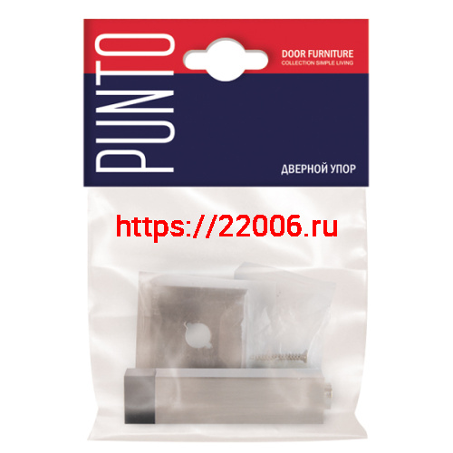 Упор Punto (Пунто) дверной настенный DFIX/W75 (DS PW-75) CP-8 хром фото 2