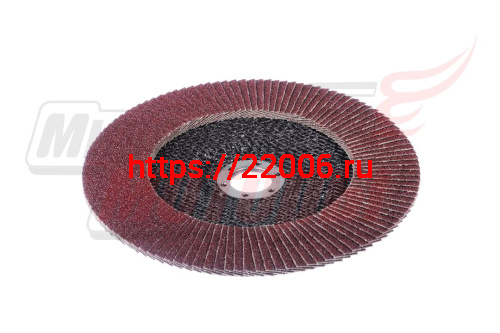 Круг лепестковый торцевой 150х22мм Р180 Vertex (уп.10шт) (312-169)