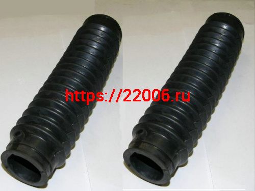 Гофра передней вилки Ява 12В (2 штуки в комплекте)
