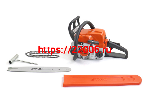 Бензопила STIHL MS170 2-Mix 14"(35 см) 63 РМ 1,3 3/8"(50зв) (30,1см3) 1,2 кВт 1,6 л.с. фото 2