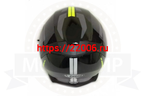 Шлем интеграл COBRA JK318, черный/зеленый(1), черный/красный(5), с очками, размеры S фото 2