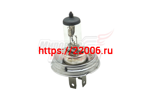 Лампа 12В 60/55Вт фарная тип R2 с цоколем P45t