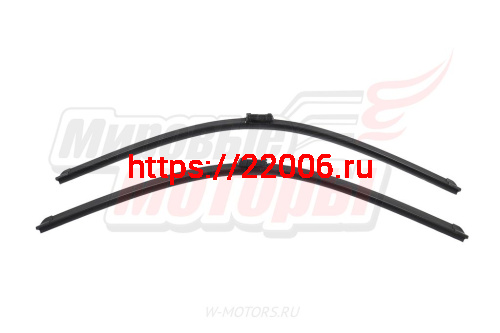 Щётки стеклоочистителя комплект 2 шт. HEMEN 725/725 мм (HP725725B219) фото 2