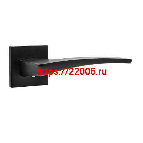 Ручка Punto (Пунто) раздельная K.ARC.Q52.LOTUS BL-24 черный ТРОСИК