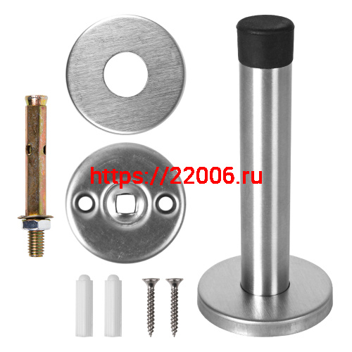 Упор Fuaro (Фуаро) дверной настенный STOPPER/M.15 INOX (нерж. сталь) фото 2