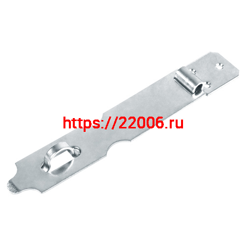 Накладка амбарная НД-1 (180 мм) цинк, отгрузка упаковкой