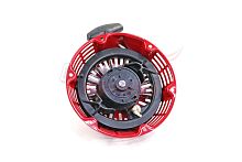 Стартер двигателя HONDA GX240,270 (диаметр 195мм, круглые метал. зацепы) (бензогенераторы)