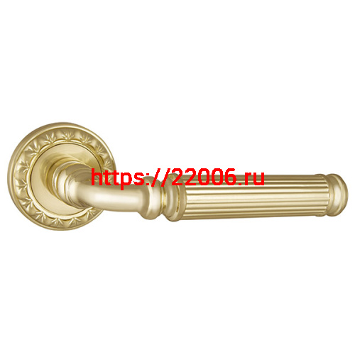 Ручка Punto (Пунто) раздельная BELLAGIO MT SG/GP-4 матовое золото/золото