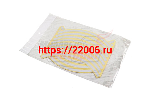 НАКЛЕЙКИ на обод колеса (светоотражающие, на 2 колеса) серебристые 10"