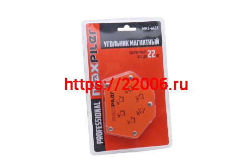 Магнитный угольник T50 LBS  (для фикс. под 30°, 45°, 60°, 75°, 90°, 135°, усилие до 23 кг,размер 4")