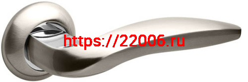 Ручка Fuaro (Фуаро) раздельная R.RM54.VITA (VITA RM) SN/CP-3 матовый никель/хром