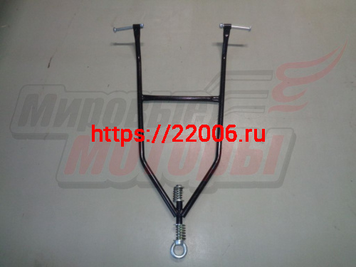 Дышло для саней в сборе с демпфером (малое) (800*410)