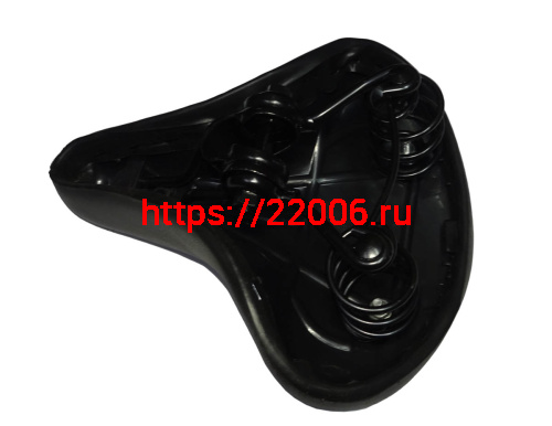 Сиденье вело простое на пружинах 240х210мм с замком SUNTEK фото 2