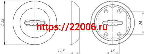 Накладка Fuaro (Фуаро) на сувальдный замок SC.R.RM54 (SC RM) ABG-6 зелёная бронза фото 3