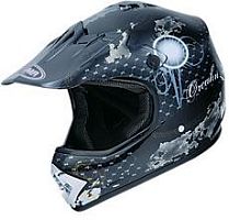 Мотошлем YM-210 KIDS синий  (XS)