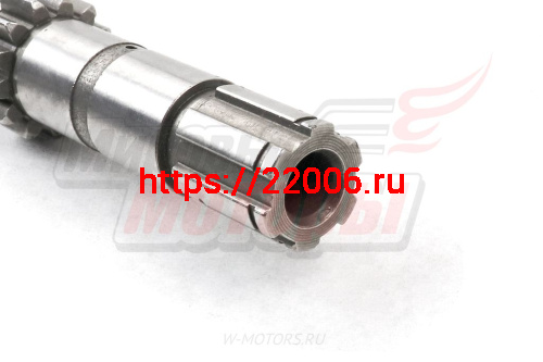 Вал первичный КПП 157FMI (125сс),162FMJ (150сс) фото 3