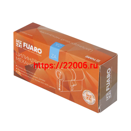 Цилиндровый Fuaro (Фуаро) механизм (100 ZA/60) 1000ZAKey60(25+10+25) AB бронза 5Key фото 3