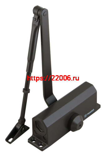 Доводчик Fuaro (Фуаро) дверной DC20-2 (DC-202) BR до 45 кг (коричневый)