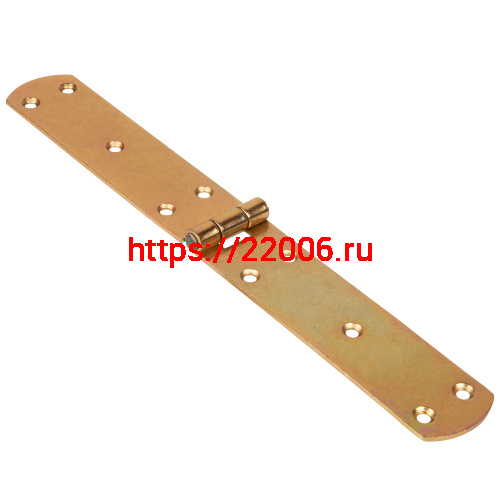 Петля Ajax (Аякс) французская LM/IN300x40x2FR YZN желтый цинк фото 4