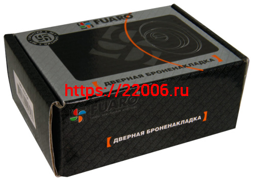 Броненакладка Fuaro (Фуаро) DEF 4925 GP ЛАТУНЬ фото 2