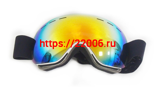 Очки NORTH WOLF YH659 горнолыжные белые (пришли как 76662) фото 2