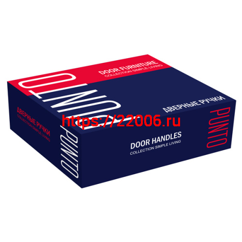 Ручка Punto (Пунто) раздельная K.QL52.NAVY (NAVY QL) GR/CP-23 графит/хром фото 3