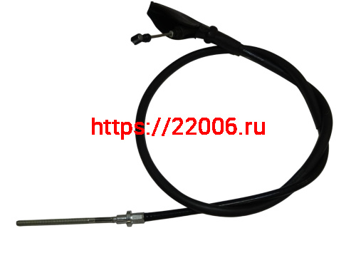 Трос переднего тормоза L-1160мм, ход-55мм, в сборе TVS HLX 150, APACHE 200, 180 (N5170020)