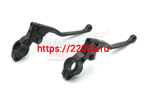 Рычаги Урал тормоза/сцепления с кронштейном, металич., пара (Н/О)