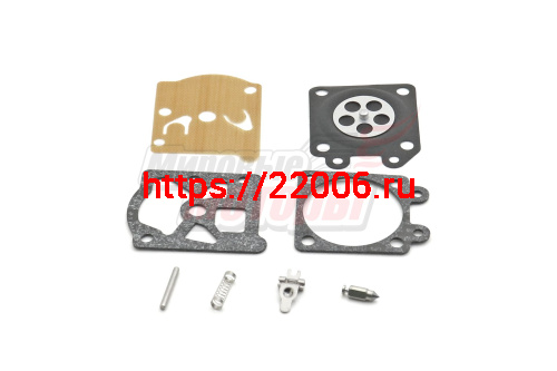 Ремкомплект карбюратора на Штиль 210, 230, 250 (8 позиций) (для карбюраторов ZAMA C1Q)