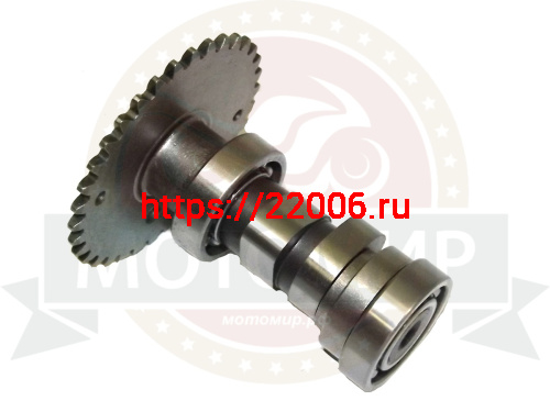 Распредвал в сборе со звездой 4х такт. GY6-125/150/180 152QMI, 157QMJ