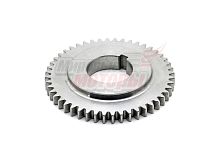 Шестерня балансировочного вала 178F (d26,D75,48 зубов,хром)