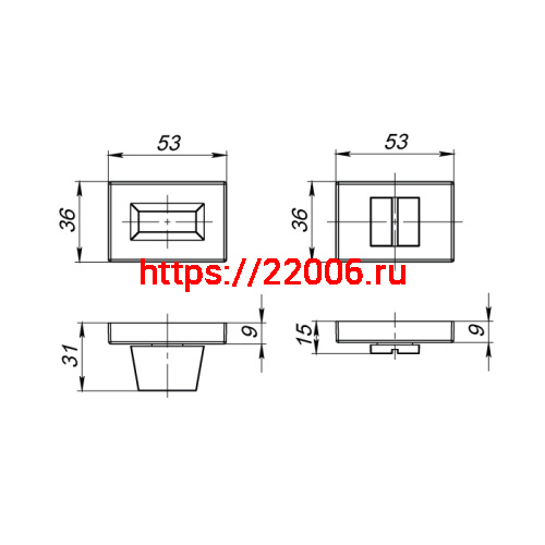 Ручка Armadillo (Армадилло) поворотная BK6.K.UCS36 (BK6 UCS) MWSC-33 итальянский тисненый фото 3