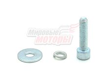 Болт М6х25 с шайбой крепления корпуса трансмиссии цепной внешнего 144F