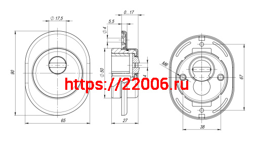 Броненакладка Fuaro (Фуаро) DEF.ECO/OV.4825 (DEF 4825 eco) SN-3 матовый никель фото 4