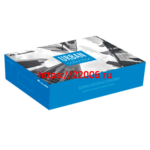 Ручка Armadillo (Армадилло) для раздвижных дверей SH.URB153.010 SG мат.золото фото 3