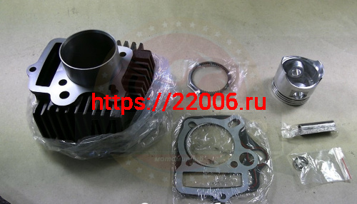 Цилиндр в сборе "Альфа, Zodiak110"  52,0 мм МАРК 49.5 (цилиндр+поршень+палец+кольца) ВАНЧАНГ