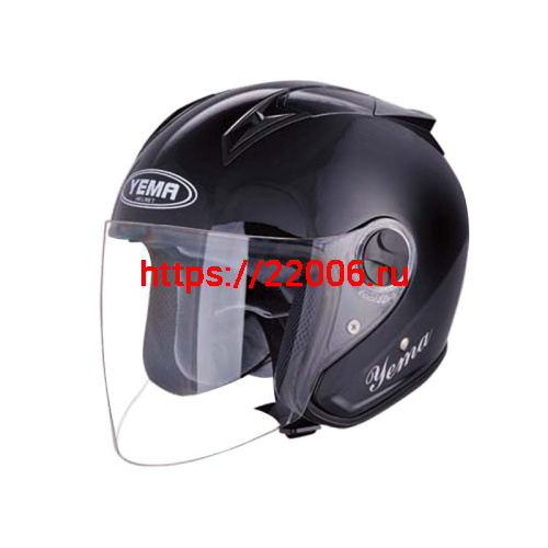 Мотошлем YM-616 черный (S)
