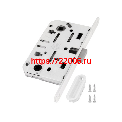 B06102.50.FM.567 AGB (АГБ) Защелка врезная WC (белый) с отв. пл. B02402.05.91 MEDIANA POLARIS фото 4