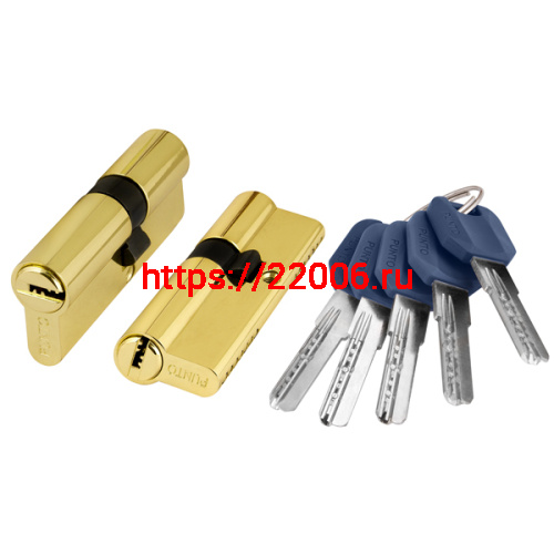 Цилиндровый Punto (Пунто) механизм (Z400/70) Z4000Key70(30+10+30) PB латунь