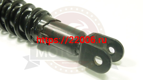 Амортизатор задний (L-355mm, D1-12mm, D2-M10mm, Ухо-29mm) Урал, Днепр, ЧЕРНЫЙ  ВАНЧАНГ фото 2