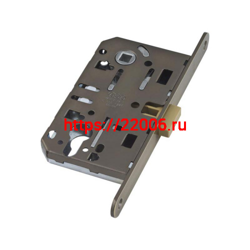 Корпус AGB (АГБ) замка магнит. под цил. MEDIANA POLARIS B06103.50.12.567 с отв. планк B02402.05 (ант бр) фото 3