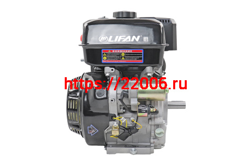Двигатель LIFAN 17 л.с. NP445E с катушкой 18А, электростартер (445cc, вал d25) фото 2