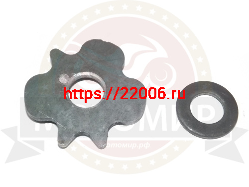 Шайба Муравей червячного вала (компл) фото 2