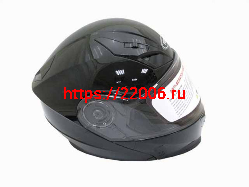 Мотошлем YM-927 черный (M)