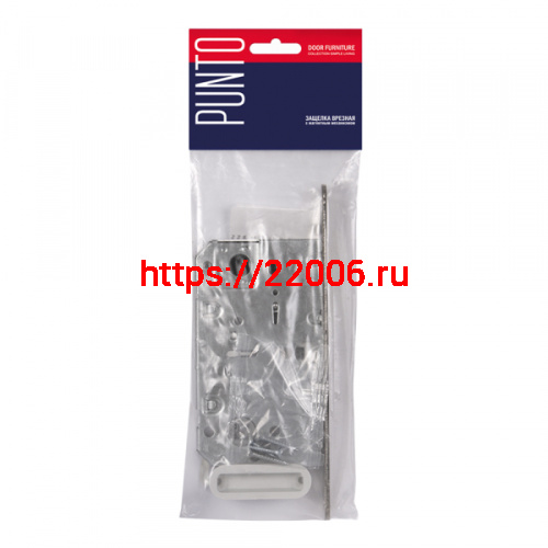 Защелка Punto (Пунто) врезная магнитная ML96WC-50 SSC (сатин.хром) фото 2